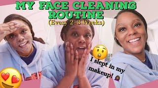 Quick and Easy... My Deep Cleaning Face Routine!! ️ | IM JUST ASIA