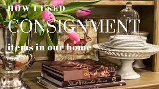 Consignment and pre-loved items home tour.