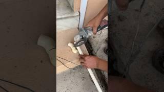 Cpvc pipe cutting tips and trick #cute #cutting #shorts