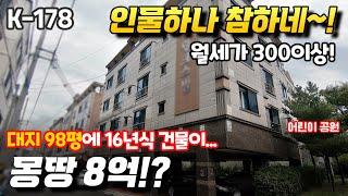 [구미원룸매매] 공원끼고 있는 전면 넓은 대형 건물이 이 가격에,,, 눈물의 급매네요!