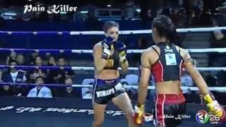 Yolanda Schmidt VS Plyfah Sor. Nittaya Women's Fight Muaythai World Championship, 2017