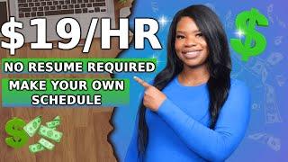 ‍️ URGENT HIRES: $19/hr Work-From-Home Job! Company Needs 1,000s + NO Resume Required!!