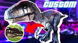 Custom Carcharodontosaurus Mattel Jurassic Park Operation Genesis