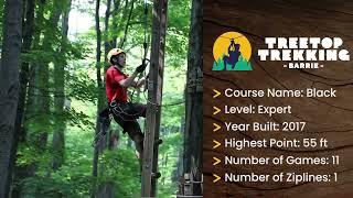 Treetop Trekking Barrie | Black Course Video