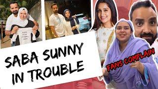 Saba Sunny in Trouble || Pregnancy announce k bad itni bari problem #saba_ibrahim