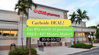 CVS Curbside Deal- $27 MONEY MAKER! 10/6-10/12