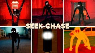 DOORS Seek Chase VS 38 Different Seek Chases | ROBLOX