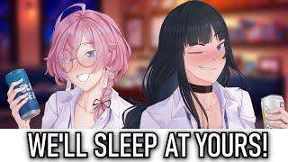 Sharing A Bed With Drunk Coworkers ft @kuramekira [ASMR Audio Roleplay]