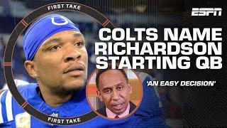 Anthony Richardson RETURNING as Colts' starter  'It was a lesson' - Stephen A. Smith | First Take