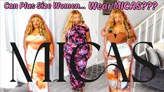 MICAS *PLUS SIZE* SUMMER TRY ON HAUL | CAN A PLUS SIZE 2X WEAR MICAS?