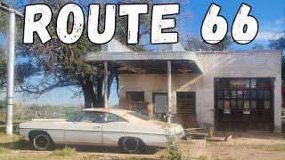 Route 66 - Big Mike Explores Abandoned Ghost Town of Glenrio, Texas