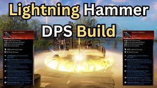 New World Lightning Hammer DPS Build - Spark of Mjolnir Build