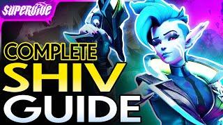 SHIV RANK 1 PEAK GUIDE! - HOW TO PLAY SHIV + ABILITIES + GAMEPLAY || SUPERVIVE OPEN BETA