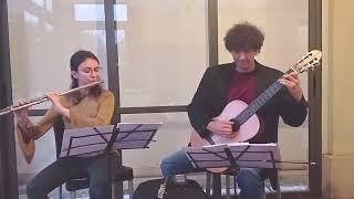 Duo Fernández-Martínez - Kaspar Fürstenau 12 Pieces for Flute and Guitar, Op.35 Nº10 Andante