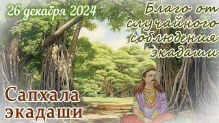 Сапхала Экадаши: 26 декабря 2024. Даёт славу и свободу от тревог и сожалений.