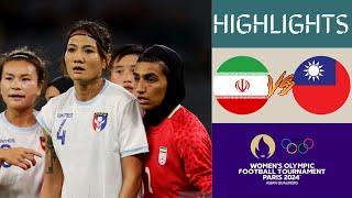  Iran vs Chinese Taipei  Women's Olympic Qualifying 2024 Highlights | Group A