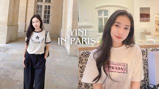 (Eng sub) Paris Vlog | YINI in Paris ️ Dior Flagship store ⭐️ 蒙田30最美餐廳巴黎的日本街,LVMH旗下餐廳️路過巴黎奧運