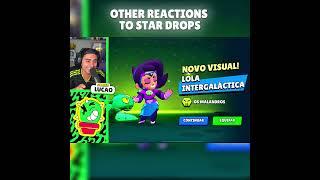 The last reaction  #brawlstars #reaction #stardrop