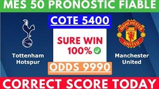 PRONOSTIC FOOT:MES PRONOSTIC FOOTBALL AUJOURD'HUI (football prediction ) CORRECT SCORE|SCORE EXACT