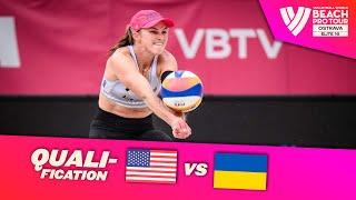 Nuss/Brasher vs. Davidova/Khmil - Qualification Highlights | Ostrava 2025 #BeachProTour
