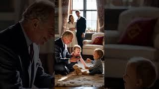 Grandpa Play With Lilibet and Archie #royal #princeharry #meghanmarkle #lilibet #royalbaby