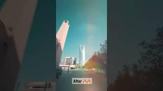 #Hyperlapse before VS after #timelapse #before #hyperlapse #saudiarabia #riyadhseason #موسم_الرياض