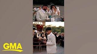 Little brother shares tearful and heartfelt speech at sister's wedding