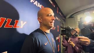 Michigan week:  Illini wide receiver coach Justin Stepp