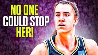 The VERY BEST of Sabrina Ionescu Highlights! 