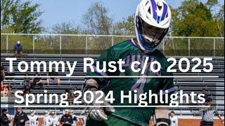 Tommy Rust c/o 2025 | Spring 2024