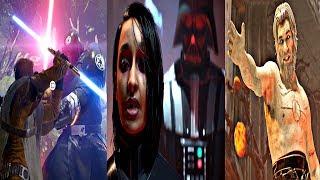 Star Wars Jedi Fallen Order - All Boss Fights (All Bosses) Star Wars 2019 PS4 Pro