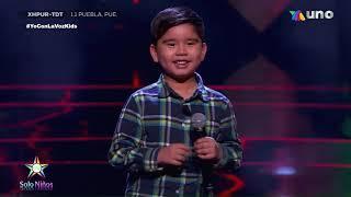 Santiago Flores - Mi salón esta de fiesta La Voz Kids México 2021