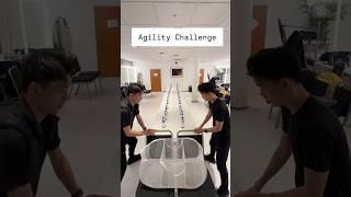 Agility running challenge!  Will VS Sam  Who are you betting on to win⁉️