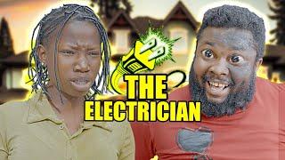 Living With Dad | The Electrician | (Mark Angel Comedy)