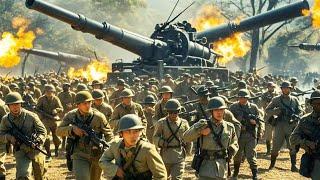 Movie: Japanese use artillery shell to intimidate the guerrillas,who launch a direct counterattack!