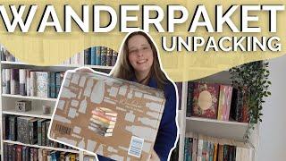 Sind spannende Bücher für mich dabei?  | WANDERPAKET Unpacking | Thriller, Krimis, Fantasy & Romane