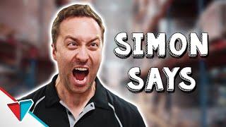 Team building with your boss - Simon Says