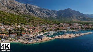 Baška,krk,Croatia 4k Walking tour 2022, Vela plaža BaskaCroatia #baska #croatia #krk #walkingtour