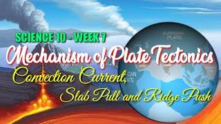 MECHANISM OF PLATE TECTONICS: CONVECTION CURRENT, SLAB PULL & RIDGE PUSH | SCIENCE 10 - Week 7