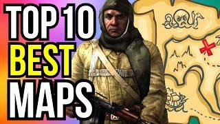 TOP 10 BEST MAPS OF ALL TIME! (COD ZOMBIES)