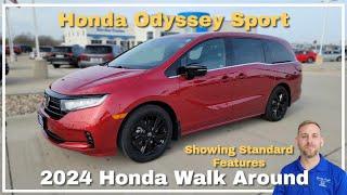 2024 Honda Odyssey Sport Walkaround Standard Features