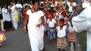 NELUMWESSA WESAK PERAHERA 2013 with Pre school and Primary School Kids