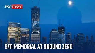 9/11 Ground Zero memorial in New York on 23rd anniversary of the September 11th attack