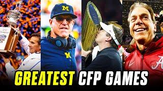 The Nine Greatest College Football Playoff Games