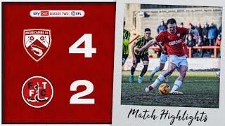 Highlights | Morecambe 4 Fleetwood Town 2