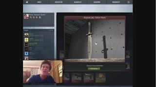 CS:GO - První KNIFE, první video (SADEST REACTION)