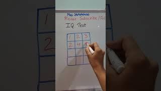 IQ test #viral #youtubeshort #mathspuzzle #trending #mathshorts #math #shorts #viralshorts