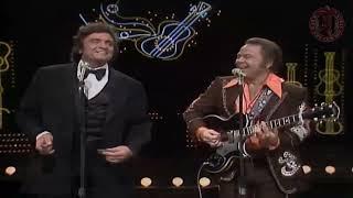 Roy Clark And Johnny Cash Orange Blossom Special 1978