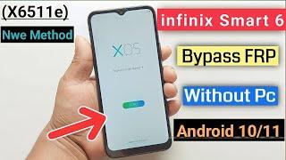 Infinix Smart 6 FRP Bypass Android 11 | Infinix X6511e Google Account Remove