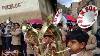 BANDA SINFONIA ACOLLINA EN LA LLEGADA DE BANDAS 3/HUAYNOS HUANCAVELICANOS III